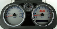 Cobalt SS/SC Silver Gauge Face